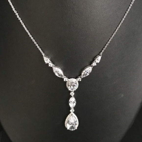 Eliot Danori Jewelry - Nadri Eliot Danori cz Y necklace NWT!
